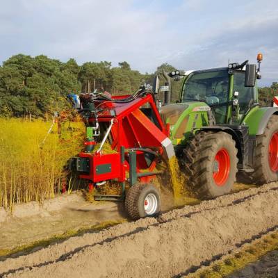 Asparagus haulm shredder BISON