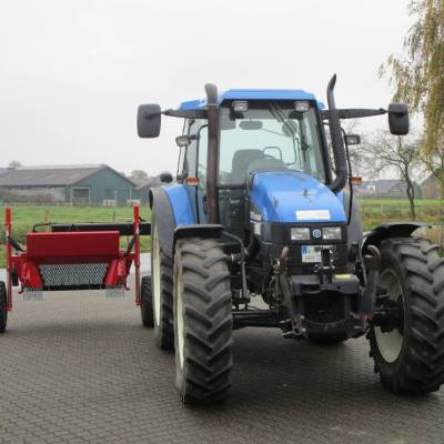 Mulcher WISENT as side boom